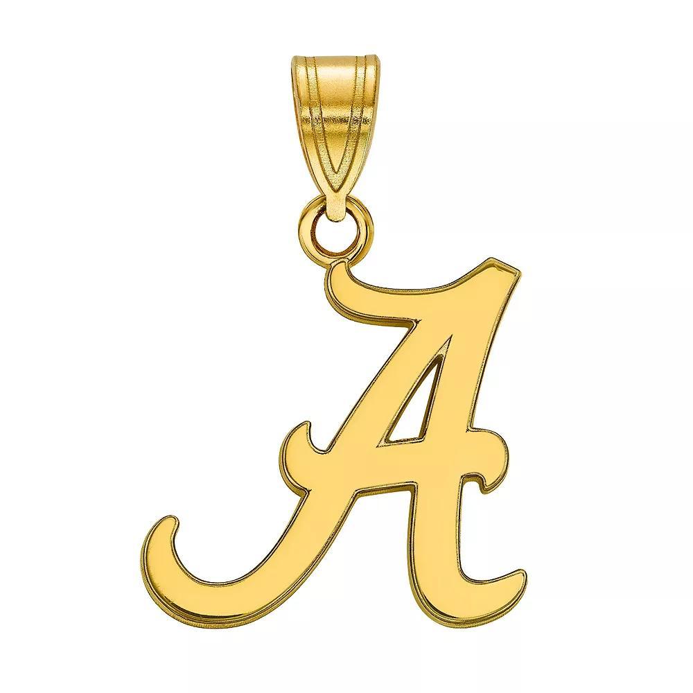 LogoArt 14k Gold over Silver Alabama Crimson Tide Pendant, Women's, Size: 22 mm, 14k Gold Plated Product Image