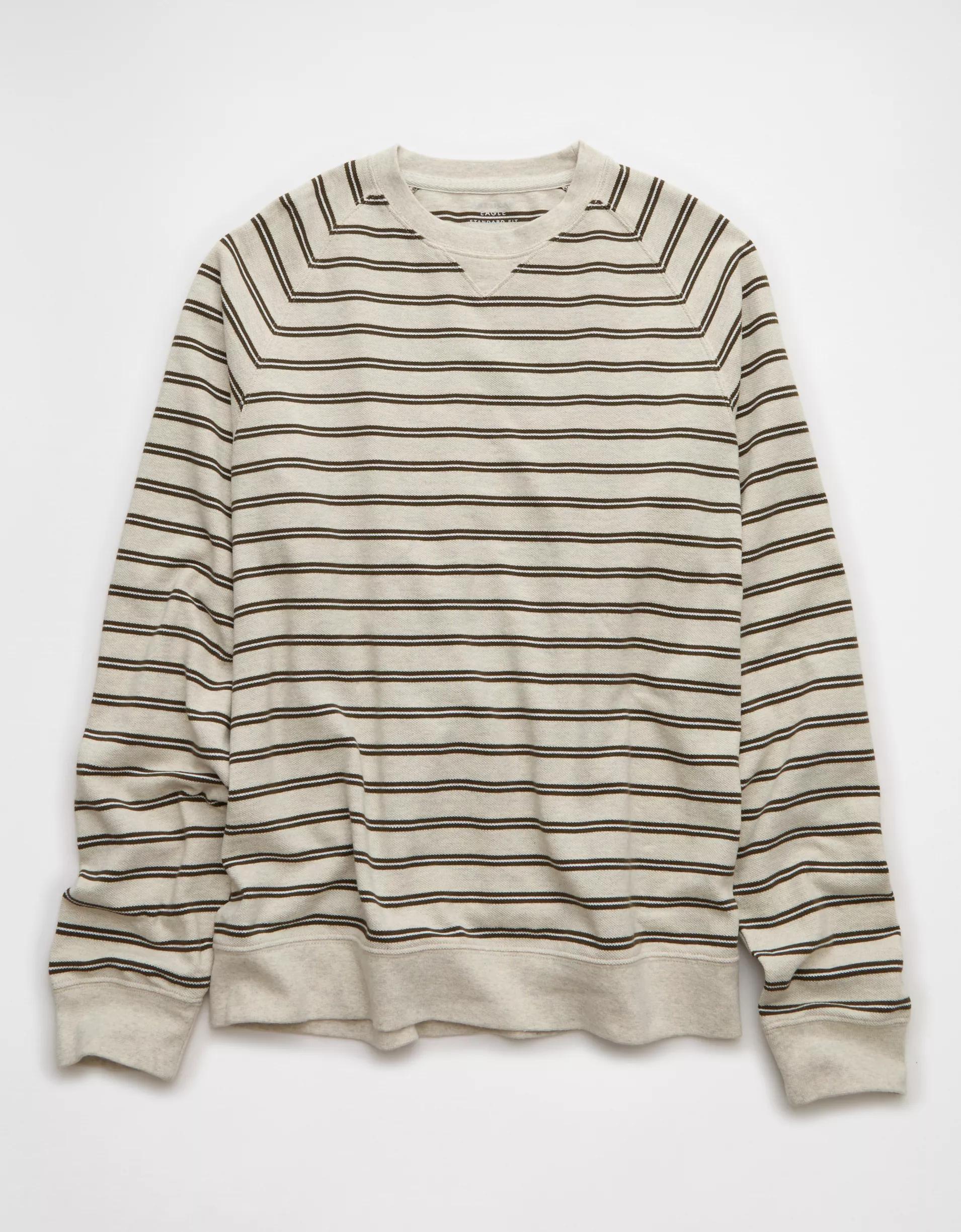 AE Long Sleeve Piqué T-Shirt Product Image