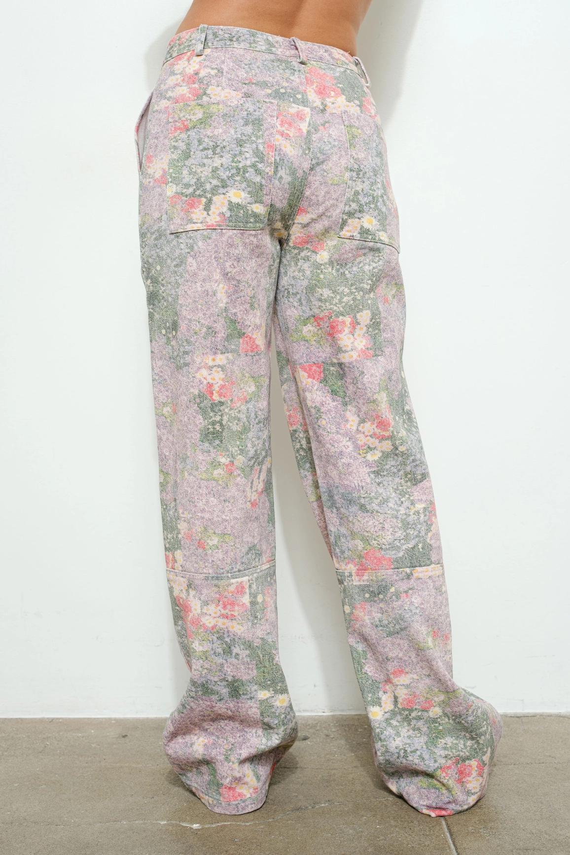 Flower Field Twill Pants Product Image