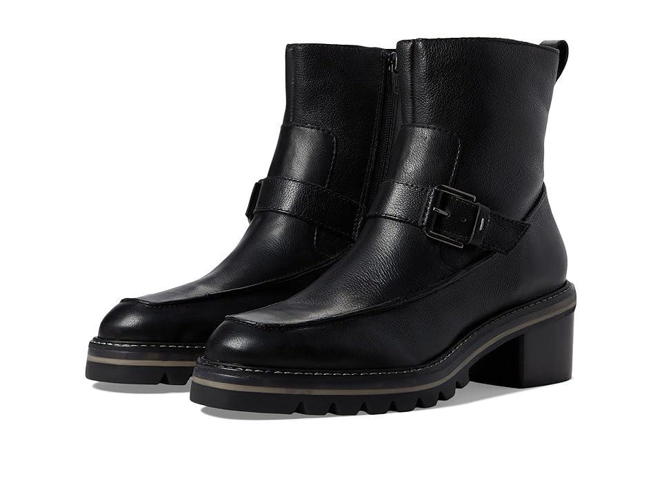 Womens Sonja Leather Buckle Bootie Product Image