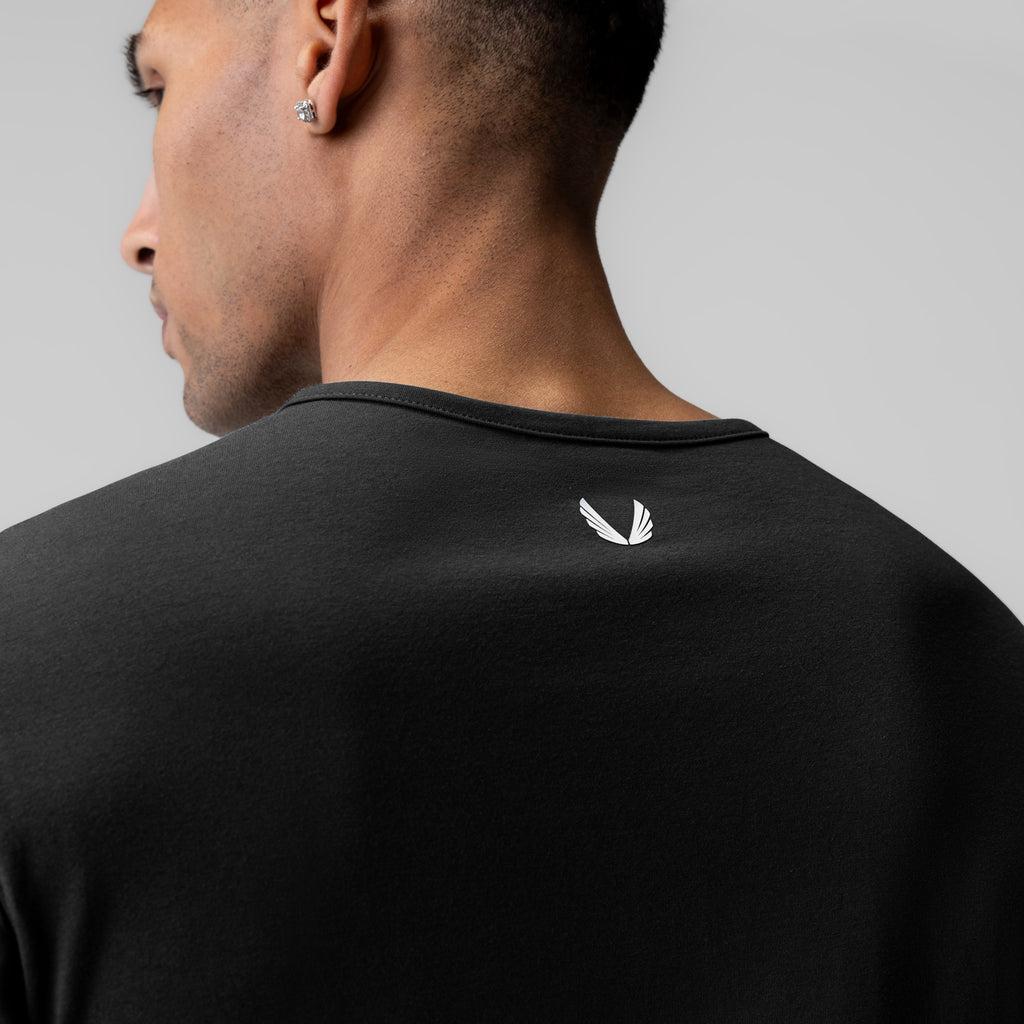 1058. Creora® Cotton Modal Long Sleeve - Black Product Image