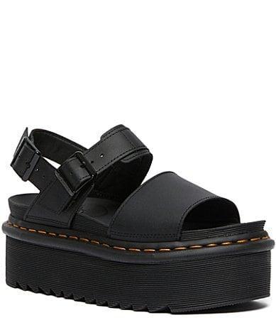 Voss Women's Leather Strap Platform Sandals Product Image