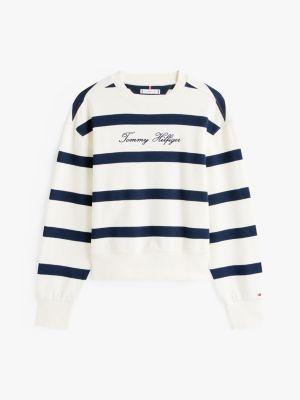 Embroidered Logo Pique Sweatshirt Product Image
