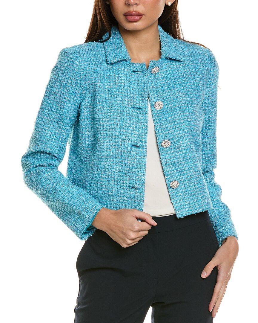 ST JOHN Jacket In Blue Product Image