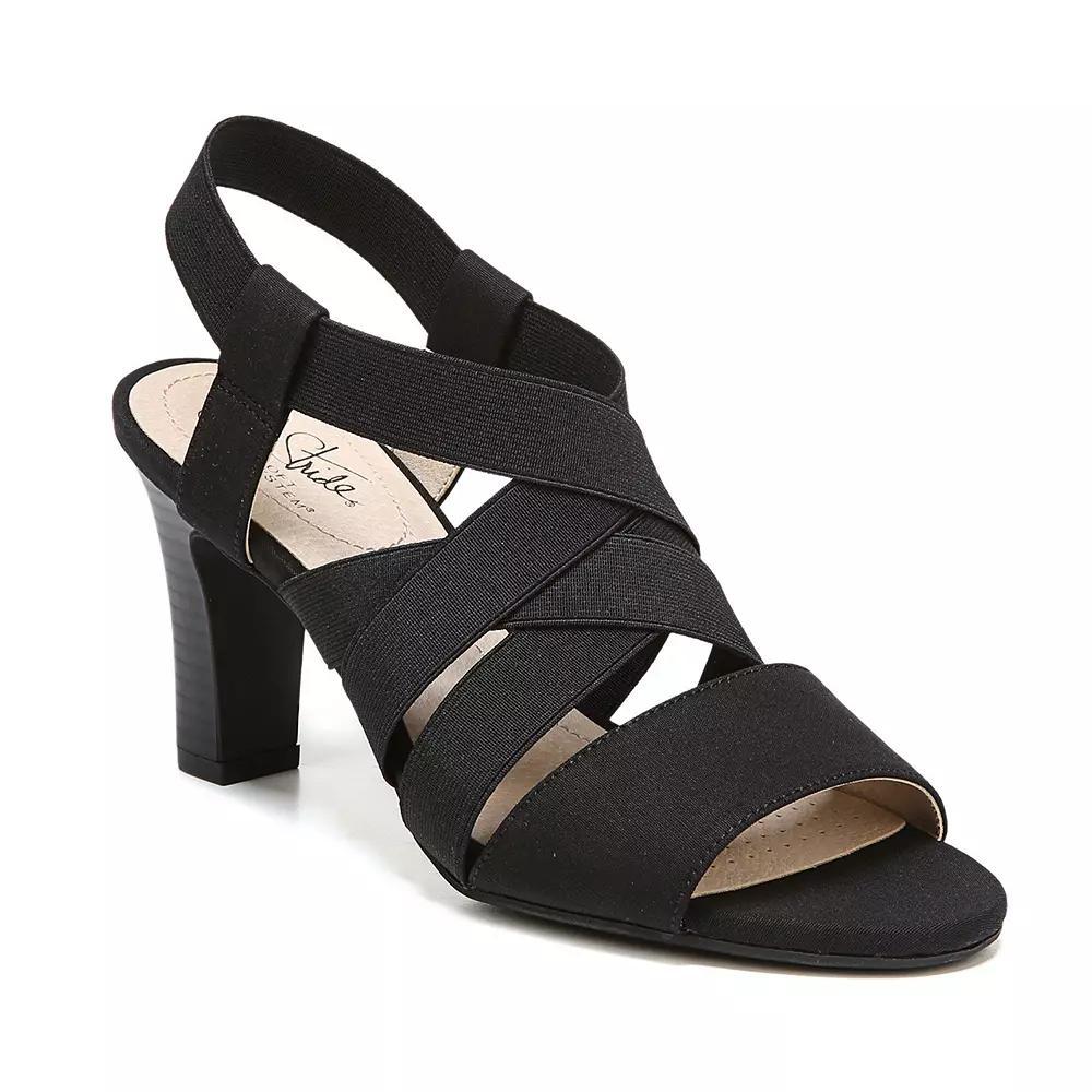 LifeStride Charlotte Strappy Heels, Women's, Size: 8.5, Black Product Image