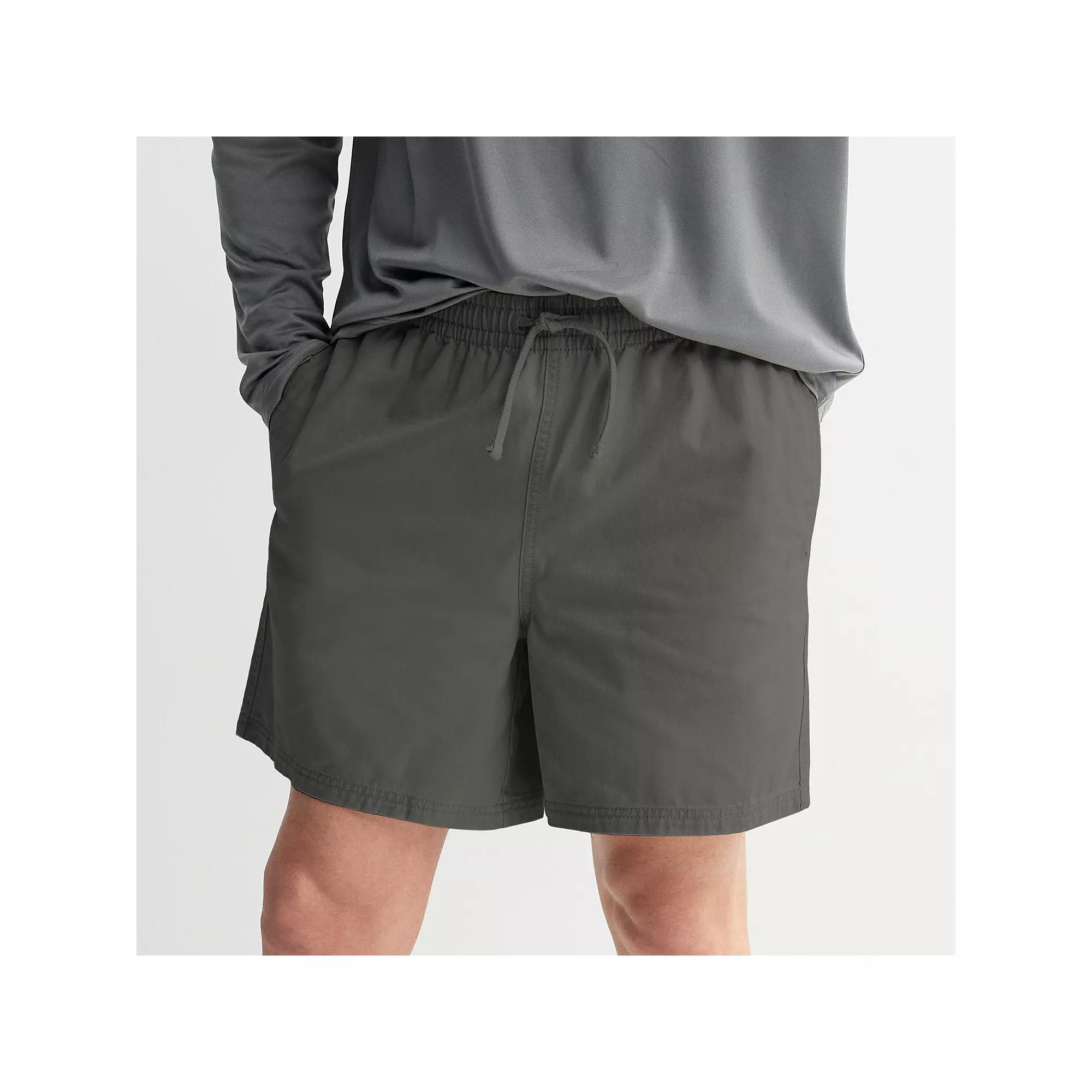 Men's Trinity Coast Enzyme Washed Shorts, Size: Small, Asphalt Product Image