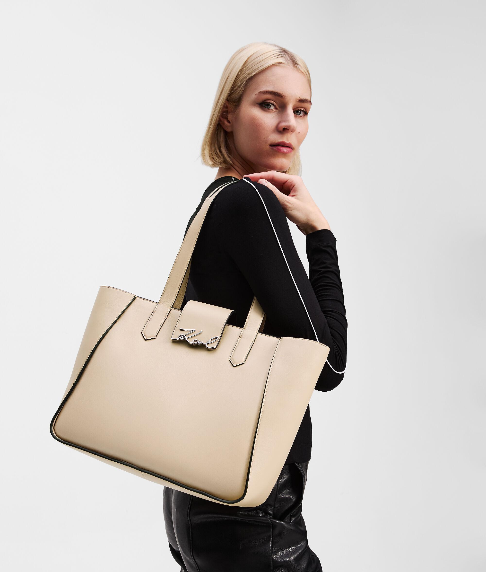 K/SIGNATURE MEDIUM TOTE BAG Product Image