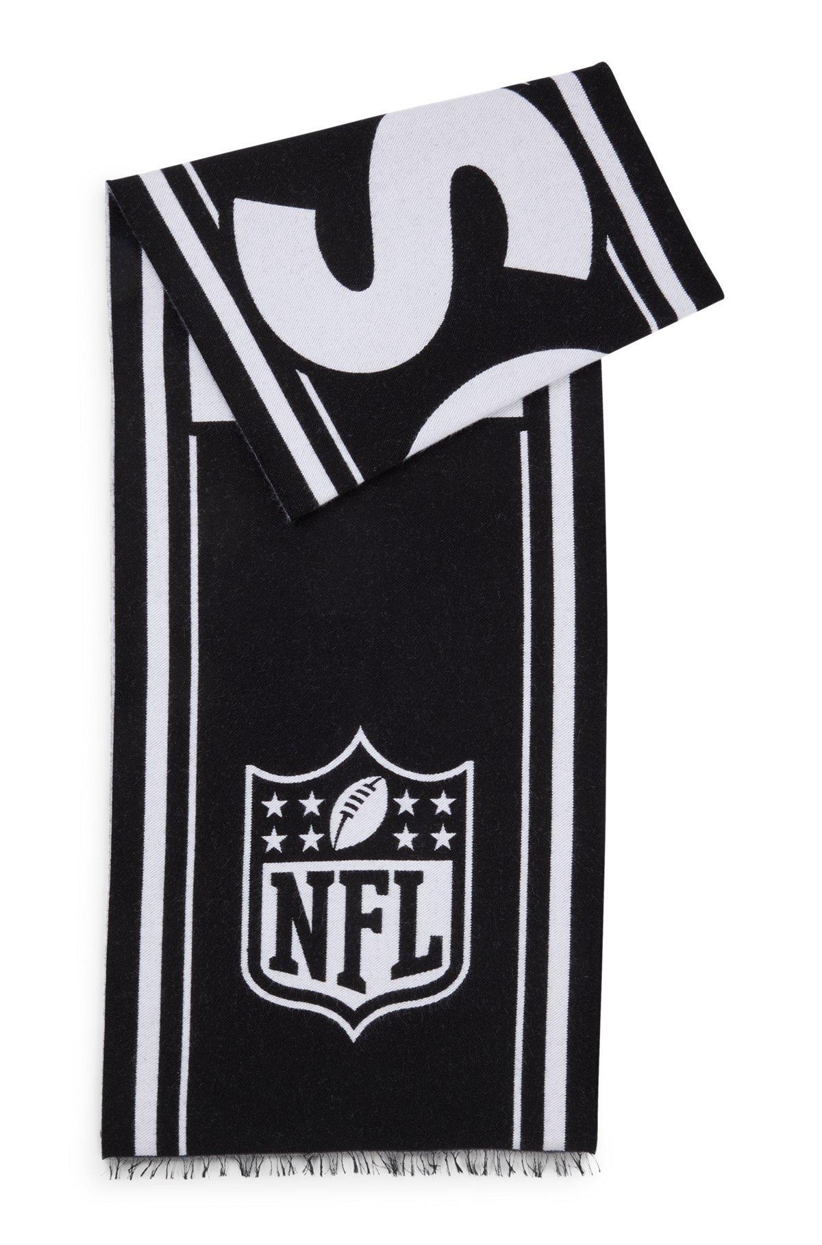 BOSS x NFL scarf with special jacquard branding Product Image
