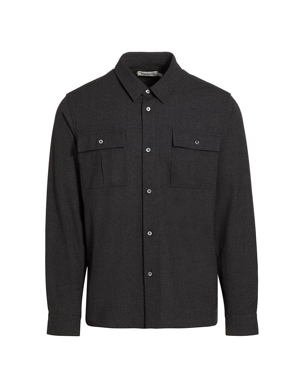 Mens Classic Flannel Overshirt Product Image