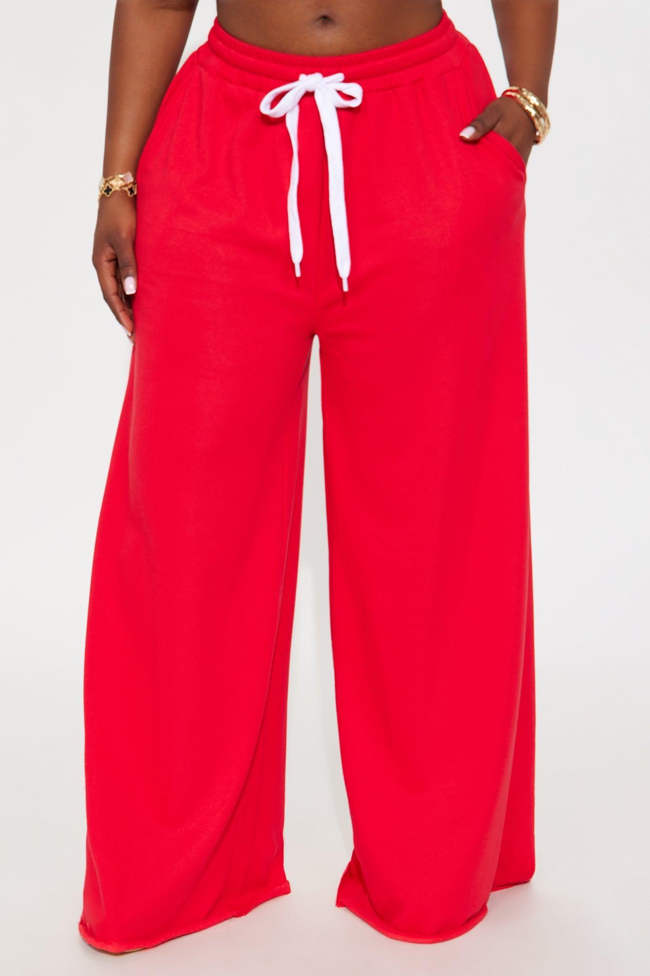 My Turn Again Lounge Pant - Red Product Image