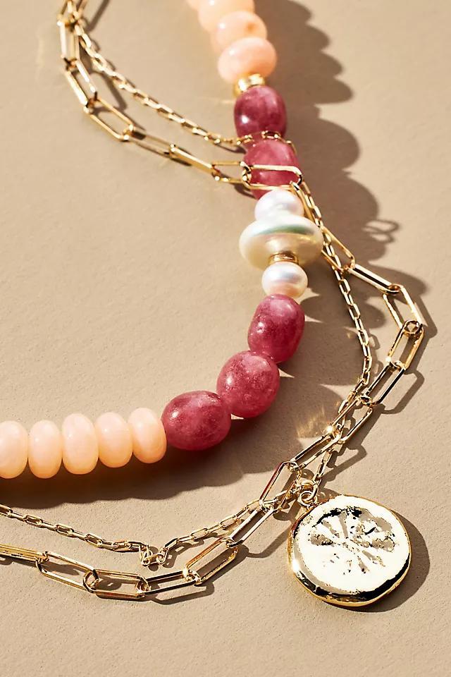 Shades of Sea Triple-Layer Necklace Product Image