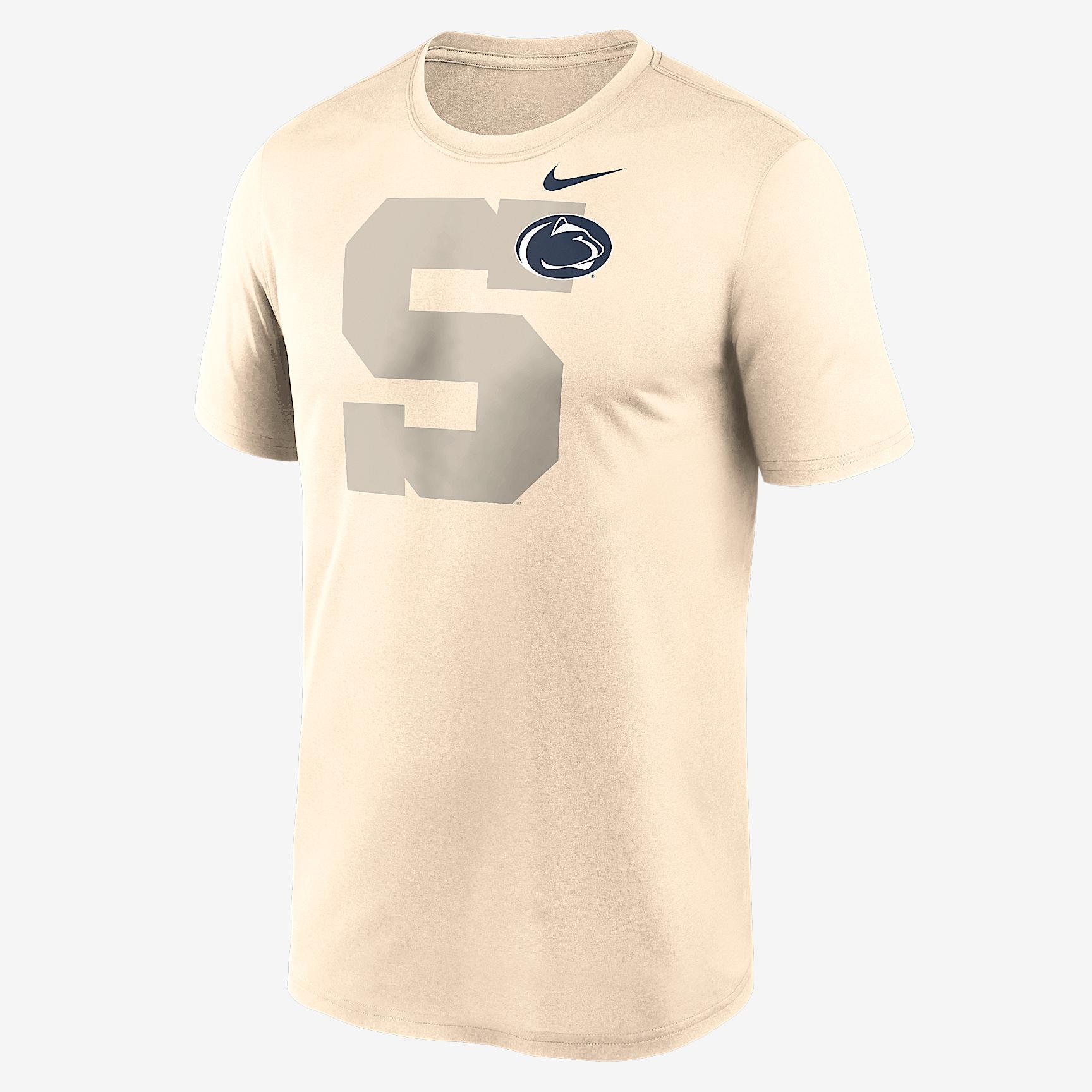 Penn State Campus Legend Shadow Logo Men's Nike Dri-FIT College T-Shirt Product Image