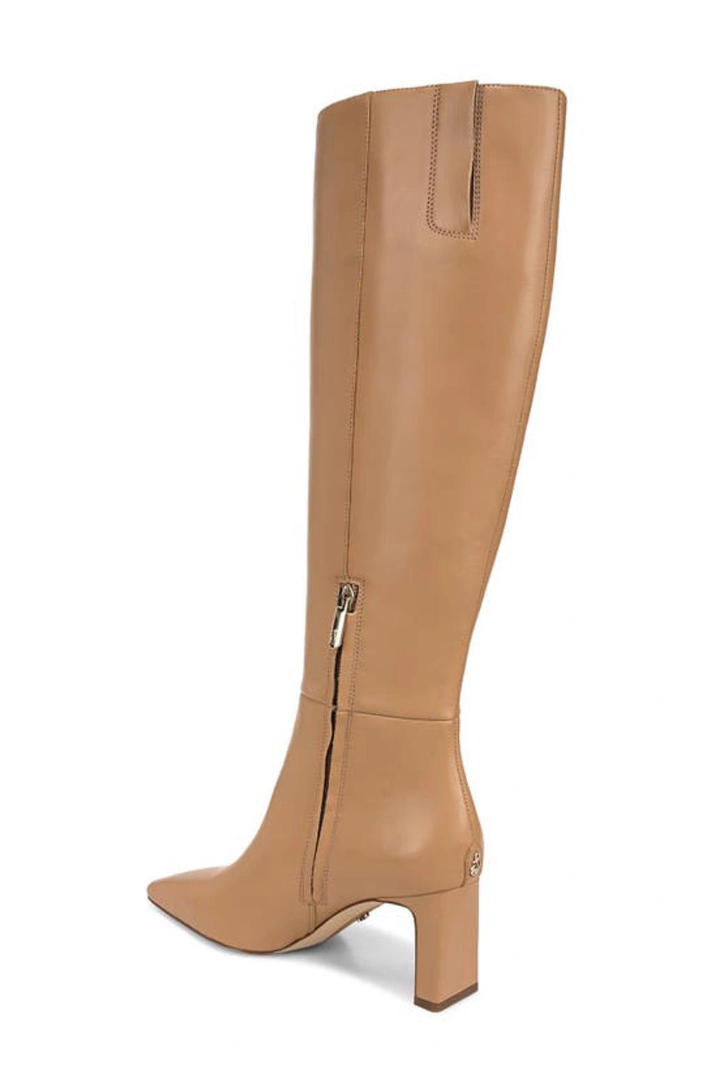Sam Edelman Sylvia Suede Tall Dress Boots Product Image