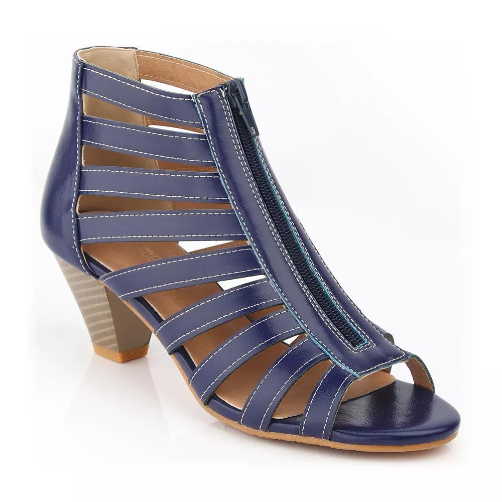 Henry Ferrera Women's Charm 101 Casual Comfort Dressy Sandals, Size: 11, Blue Product Image