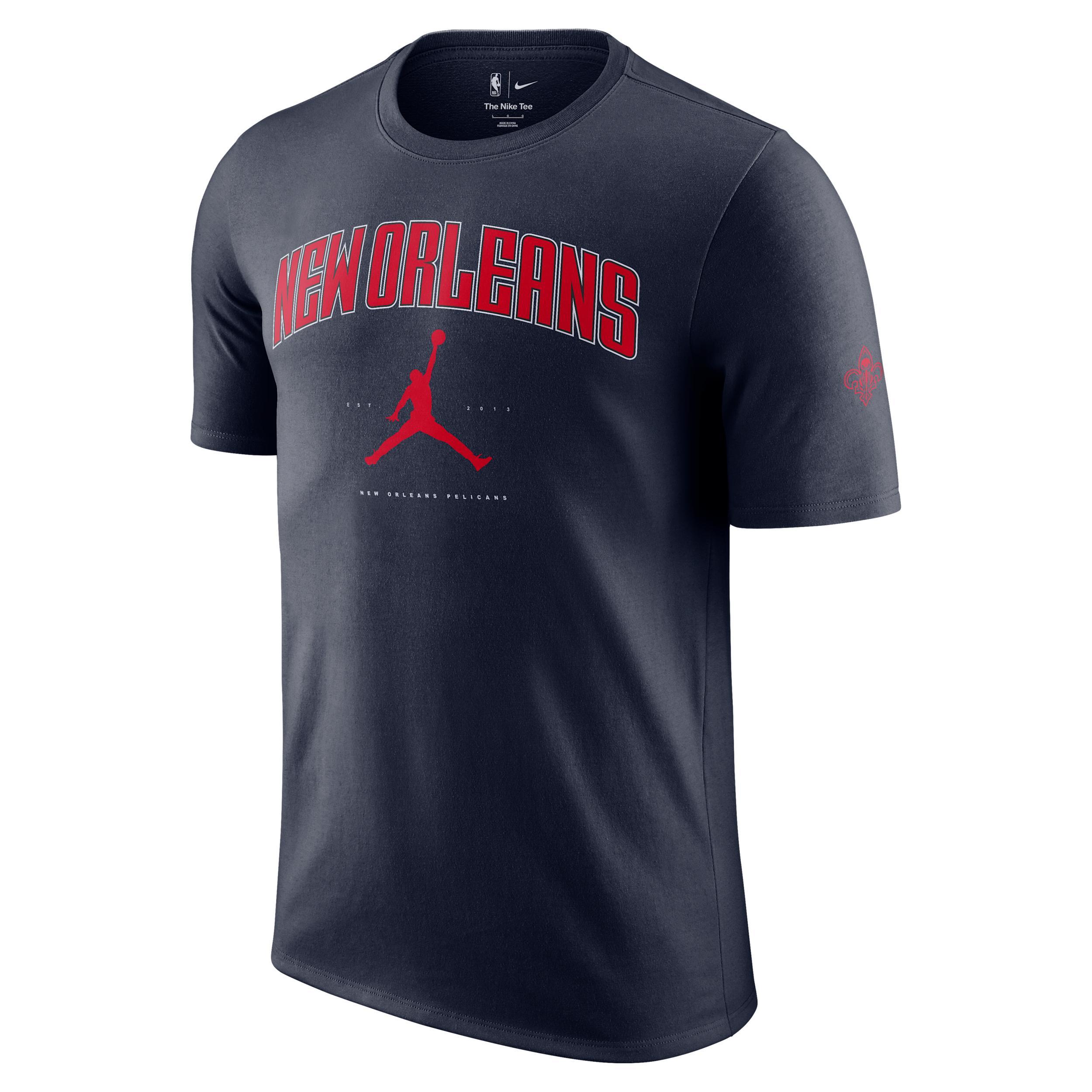 Nike Men's New Orleans Pelicans Essential Jordan NBA T-Shirt Product Image
