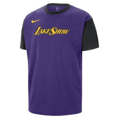 Los Angeles Lakers Courtside City Edition Nike Men's NBA T-Shirt Product Image