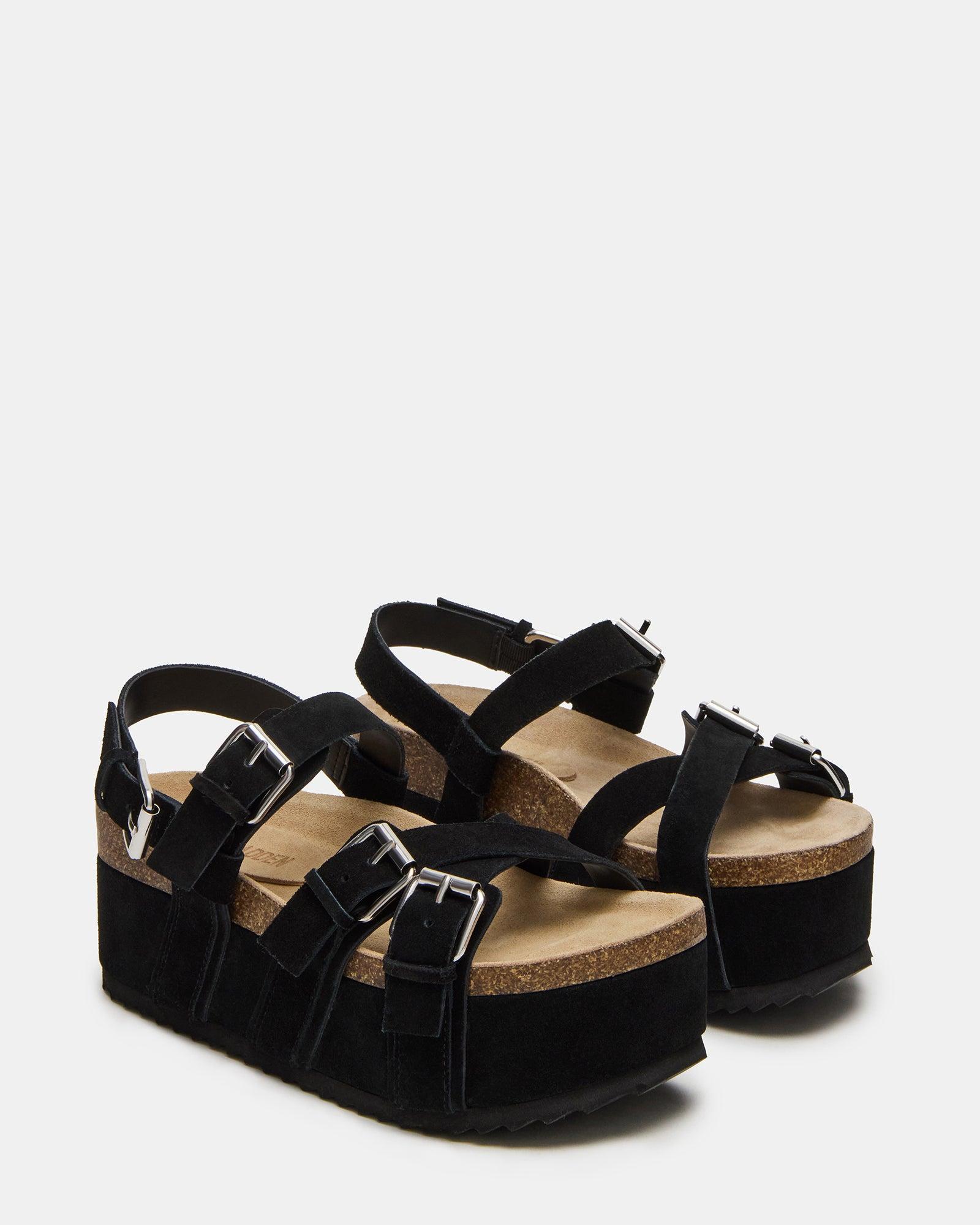 KIWI BLACK SUEDE Female Product Image