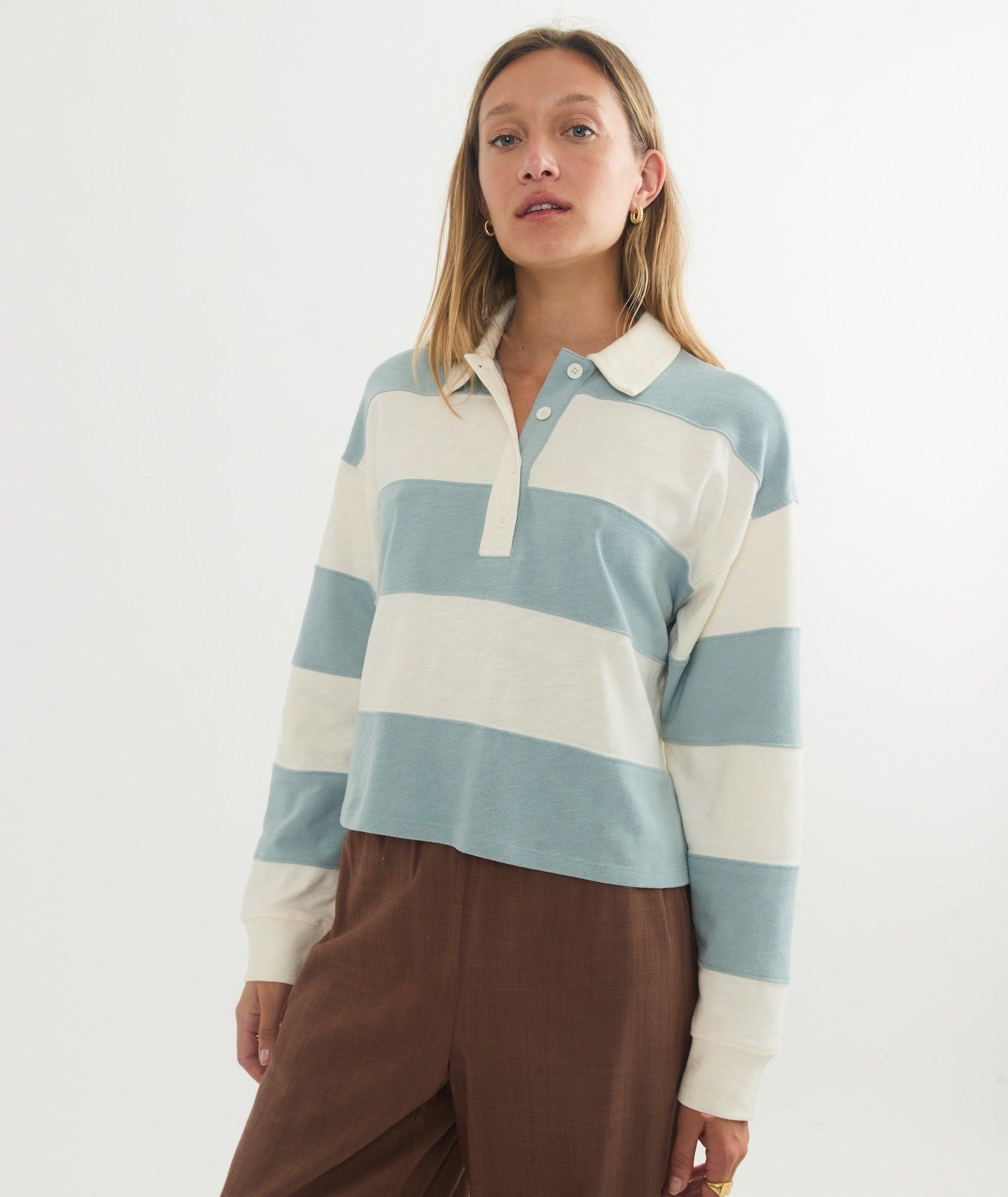 Rugby Crop Polo Product Image