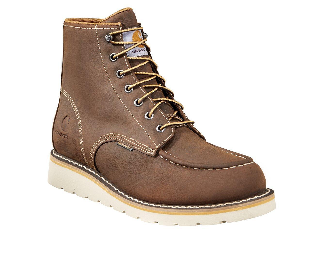 Men's Carhartt CMW6095 Wedge 6" Waterproof Soft Toe Work Boots Product Image