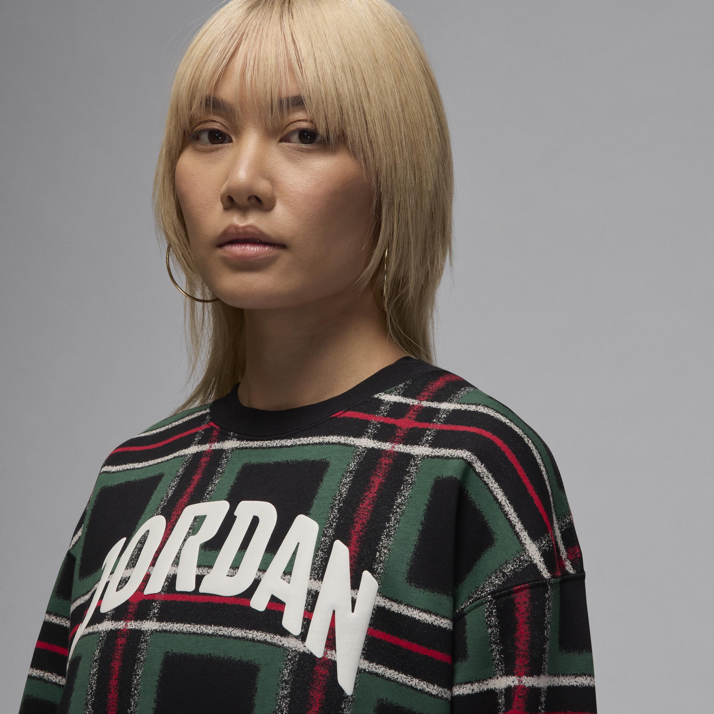 Womens Jordan Brooklyn Fleece Graphic Crew-Neck Sweatshirt Product Image