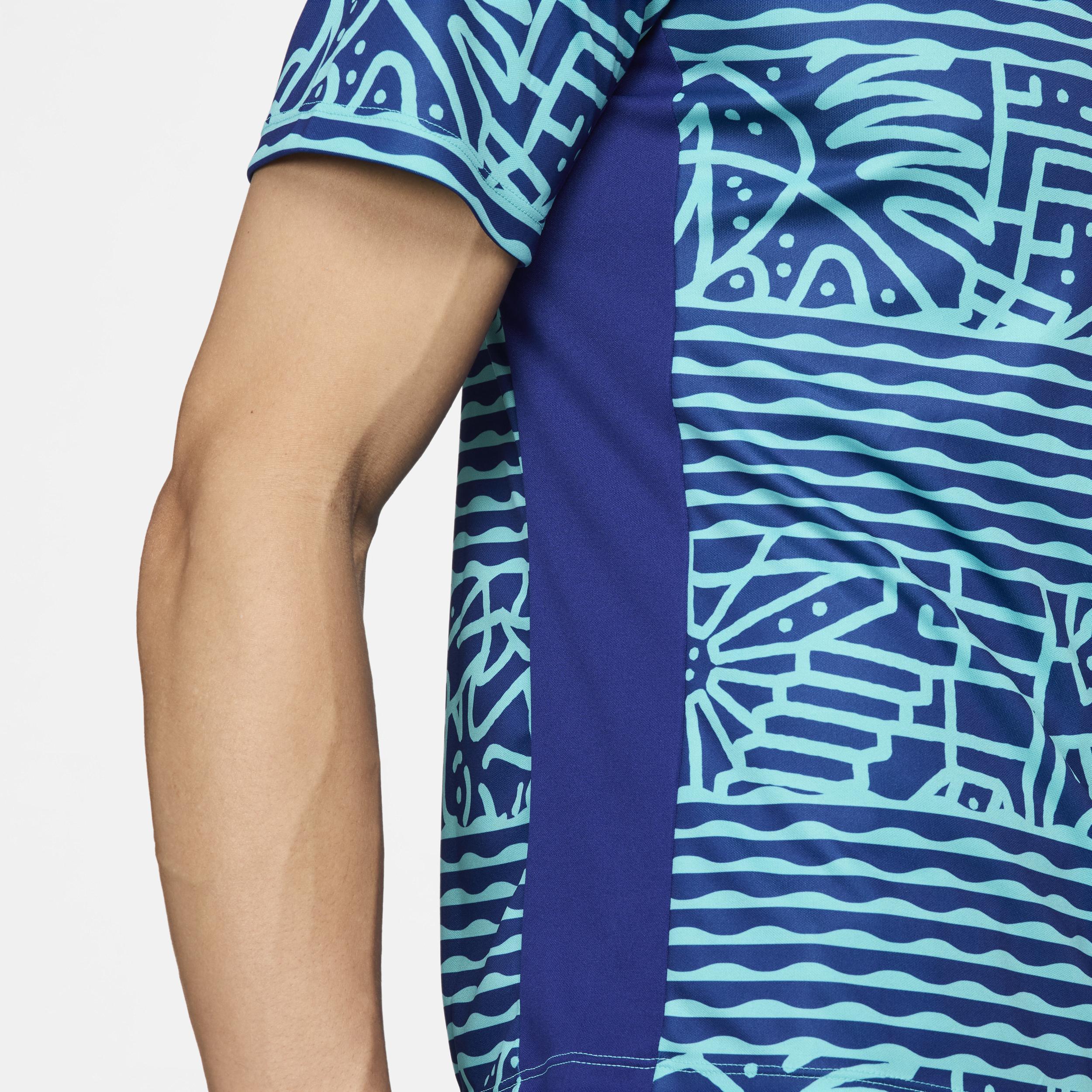 Brazil Academy Pro Nike Men's Dri-FIT Soccer Pre-Match Short-Sleeve Top Product Image