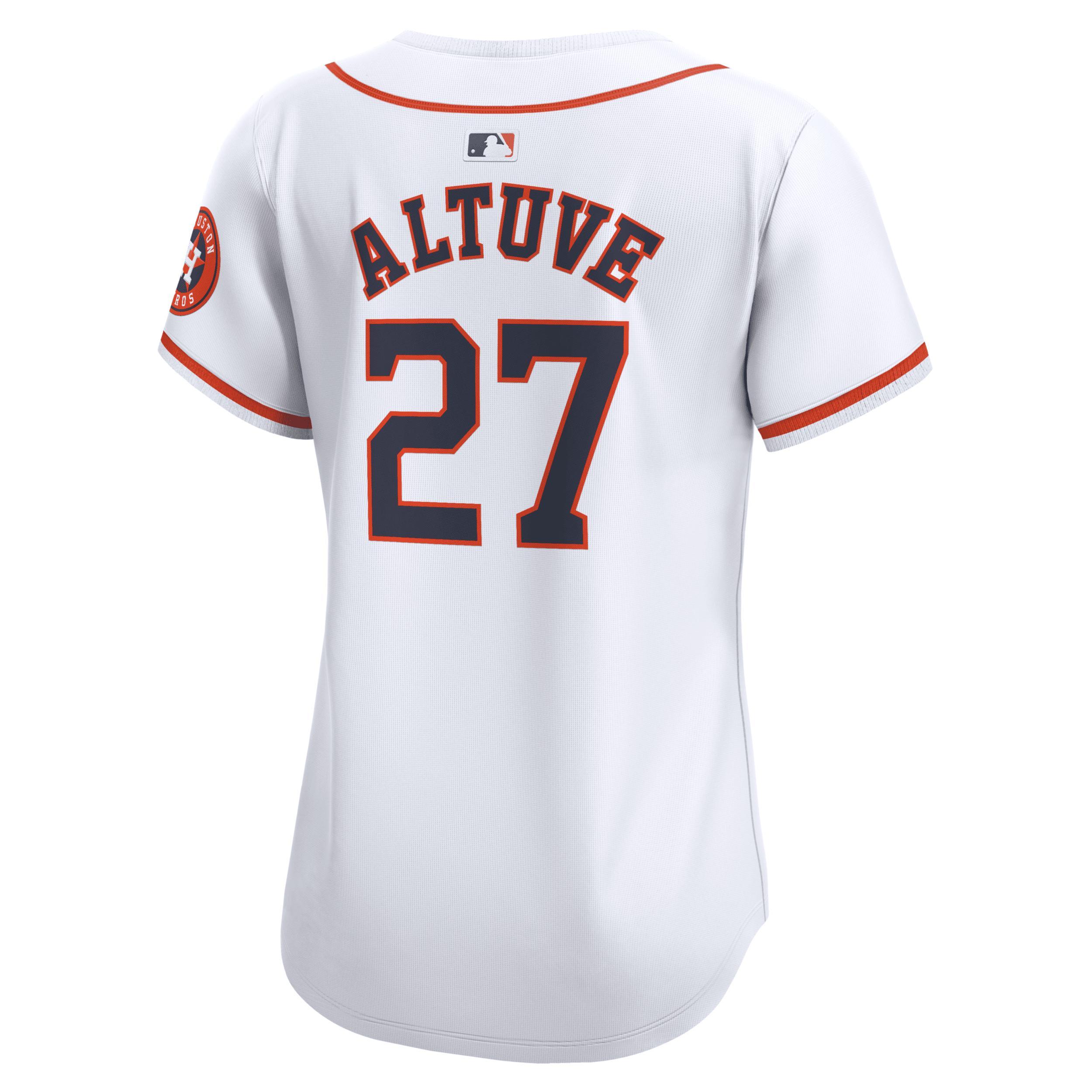 Women's Nike Jose Altuve White Houston Astros Home Limited Player Jersey, Size: XXL Product Image