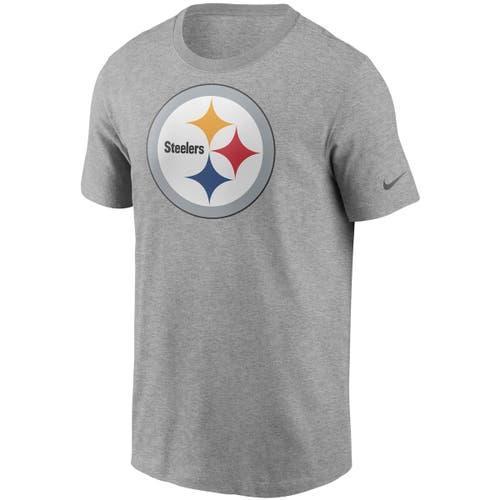 Men's Nike Heathered Gray Carolina Panthers Primary Logo T-Shirt, Size: Medium, Grey Product Image