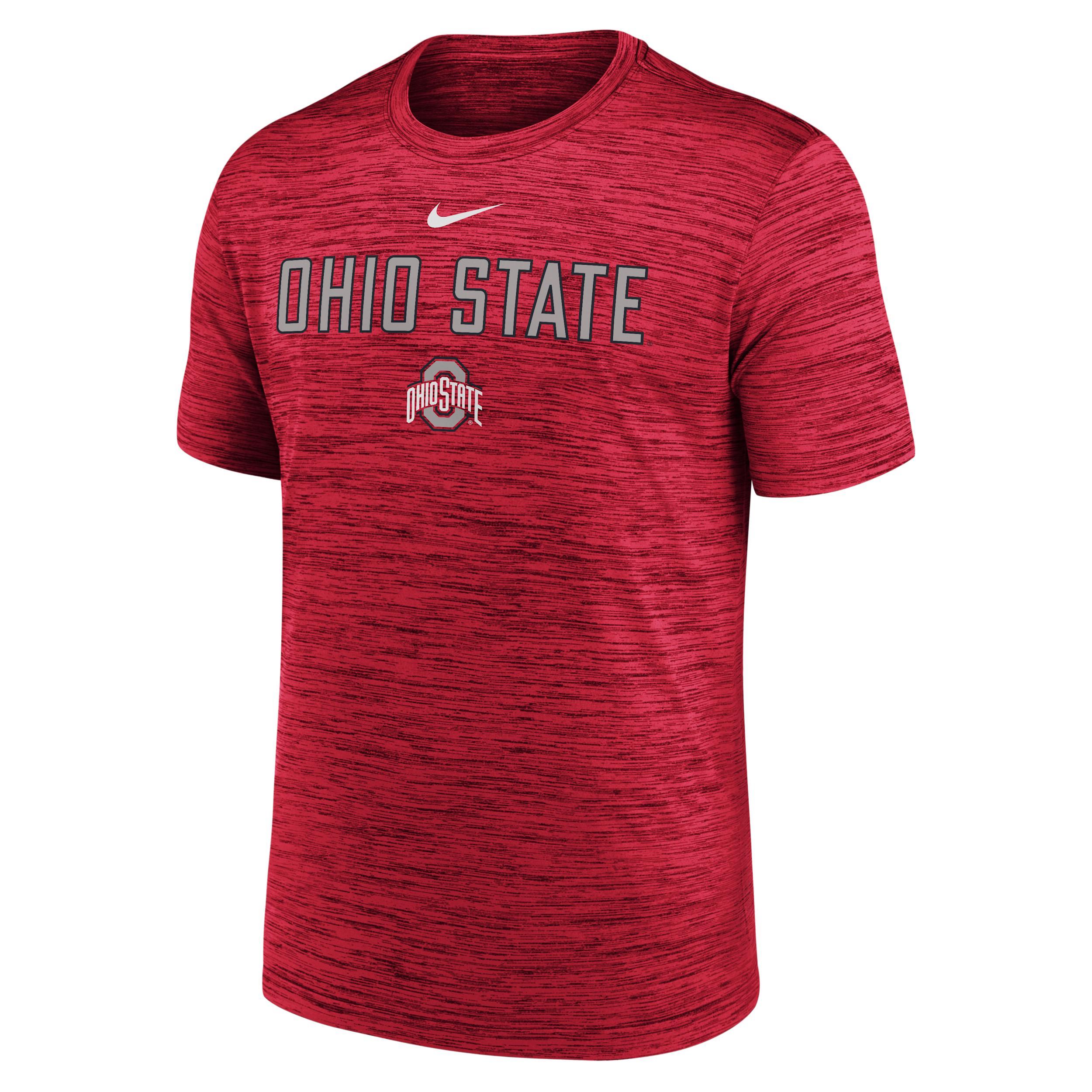 Kansas City Chiefs Sideline Team Issue Velocity Nike Men's Dri-FIT NFL T-Shirt Product Image