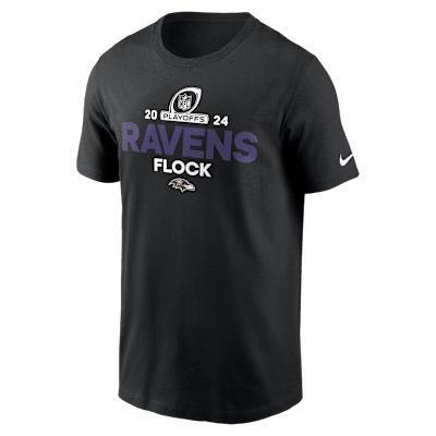 Baltimore Ravens 2024 NFL Playoffs Nike Men's NFL T-Shirt Nike Men's NFL T-Shirt Product Image