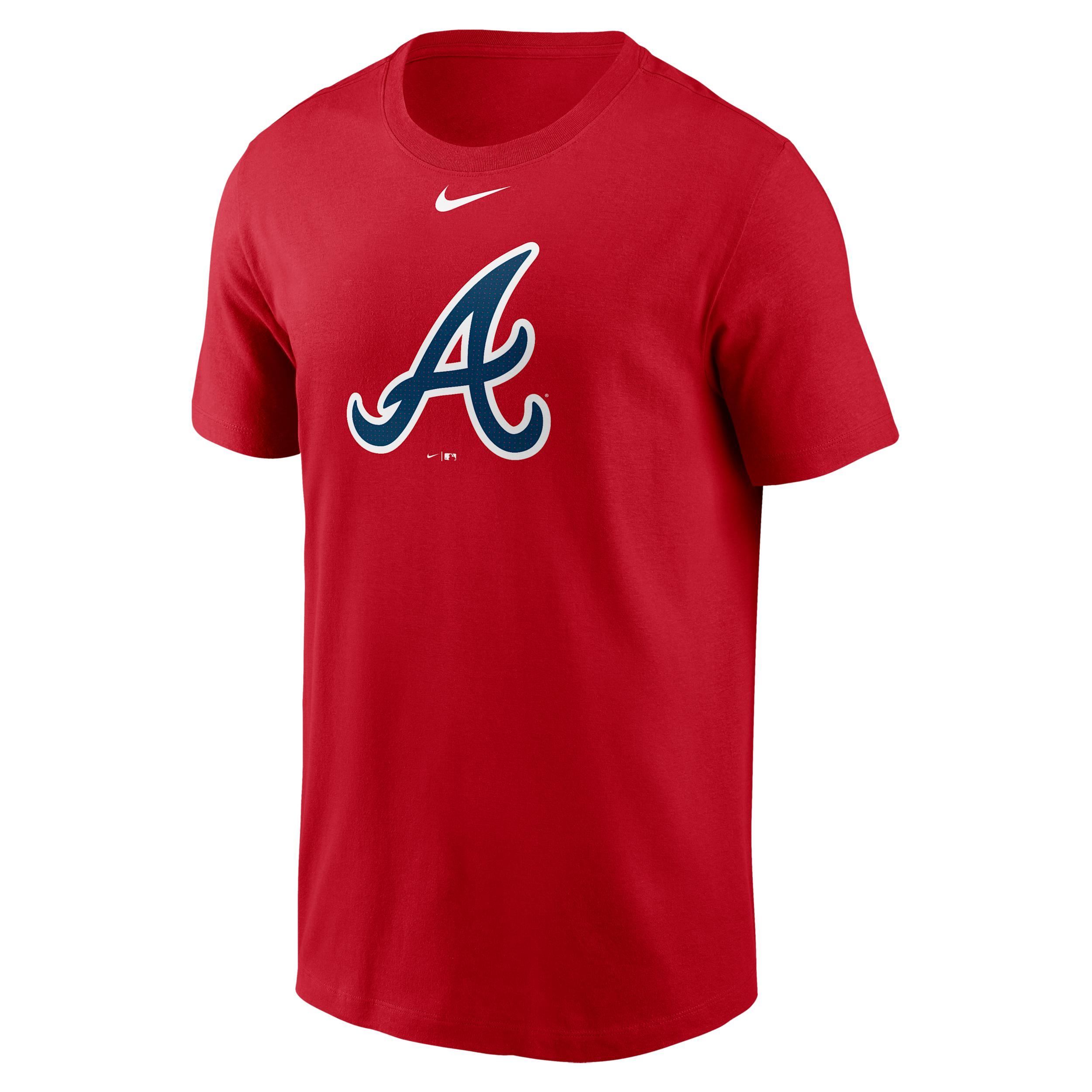 Atlanta Braves Fuse Large Logo Nike Men's MLB T-Shirt Product Image