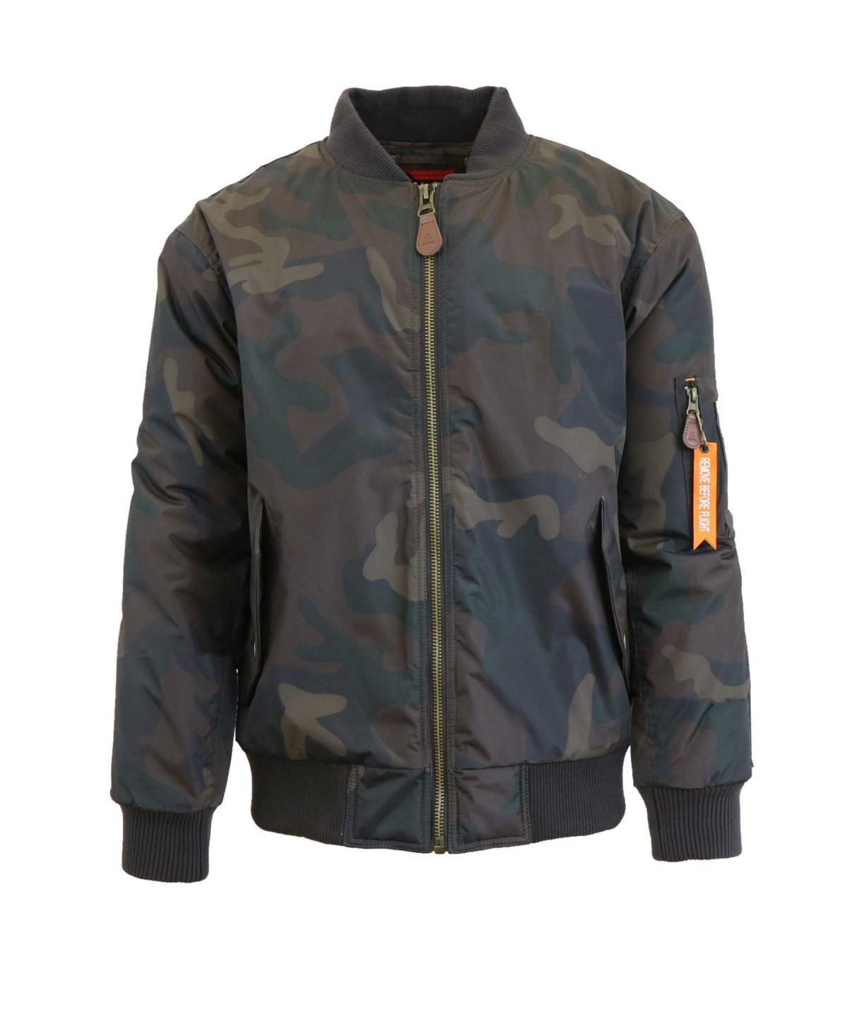 Spire By Galaxy Mens Flight Jacket Product Image