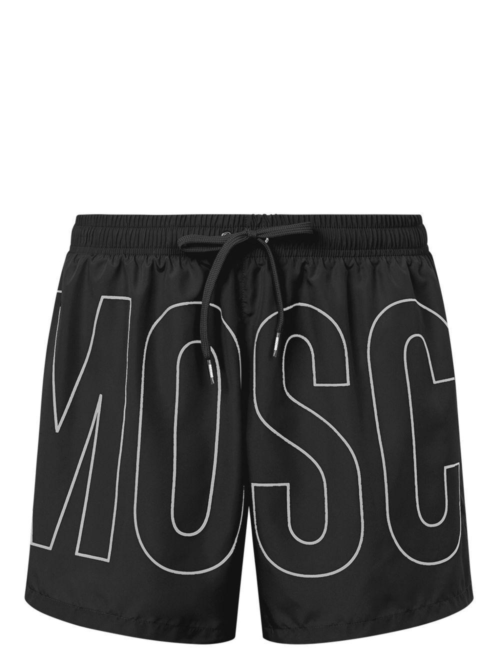 logo-print swim shorts Product Image