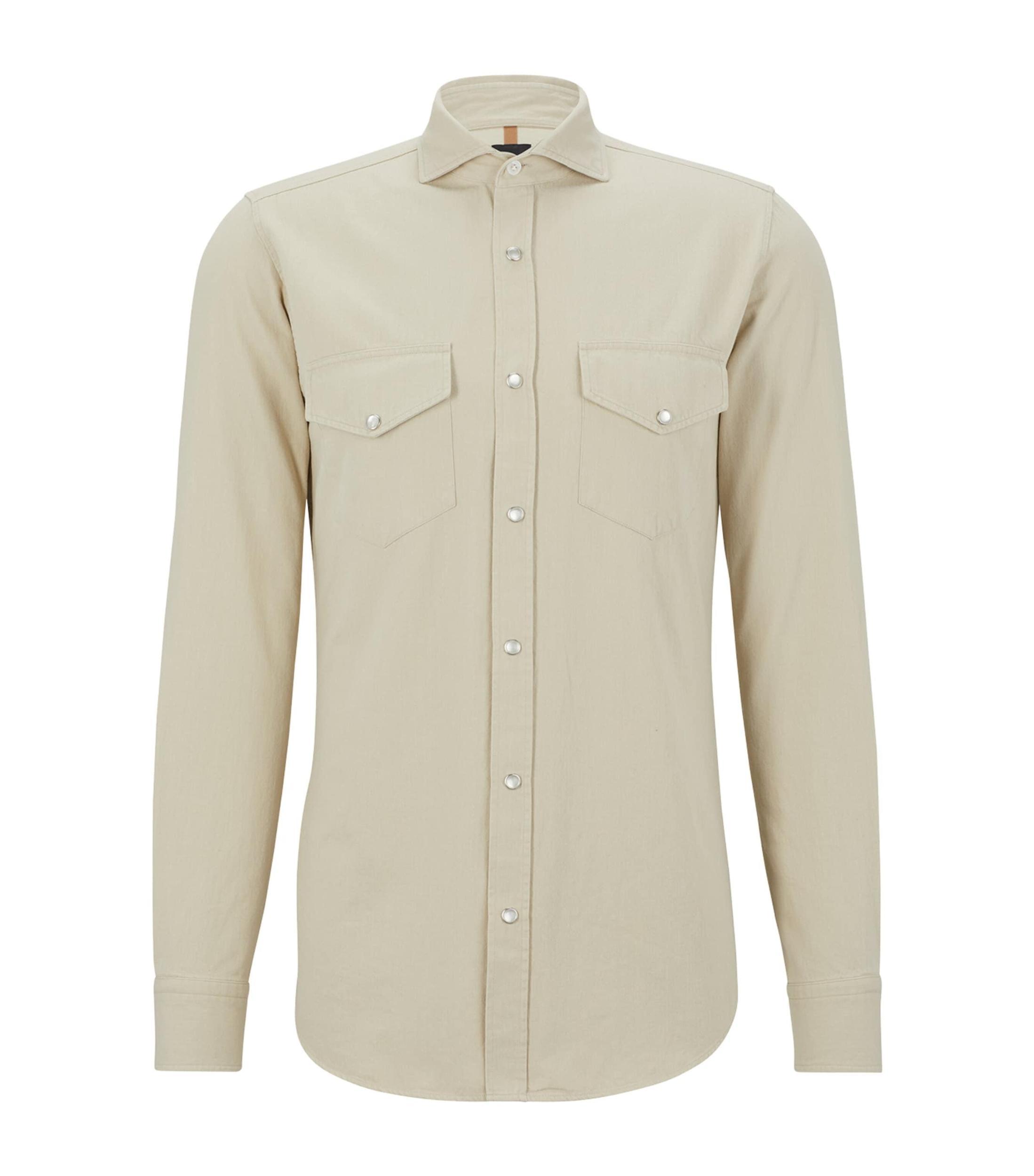 HUGO BOSS Denim Shirt In Multi Product Image