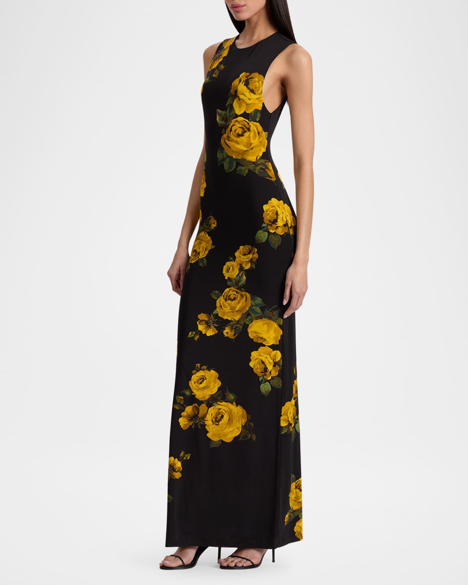 Delora Rosehips Open-Back Sleeveless Maxi Dress Product Image