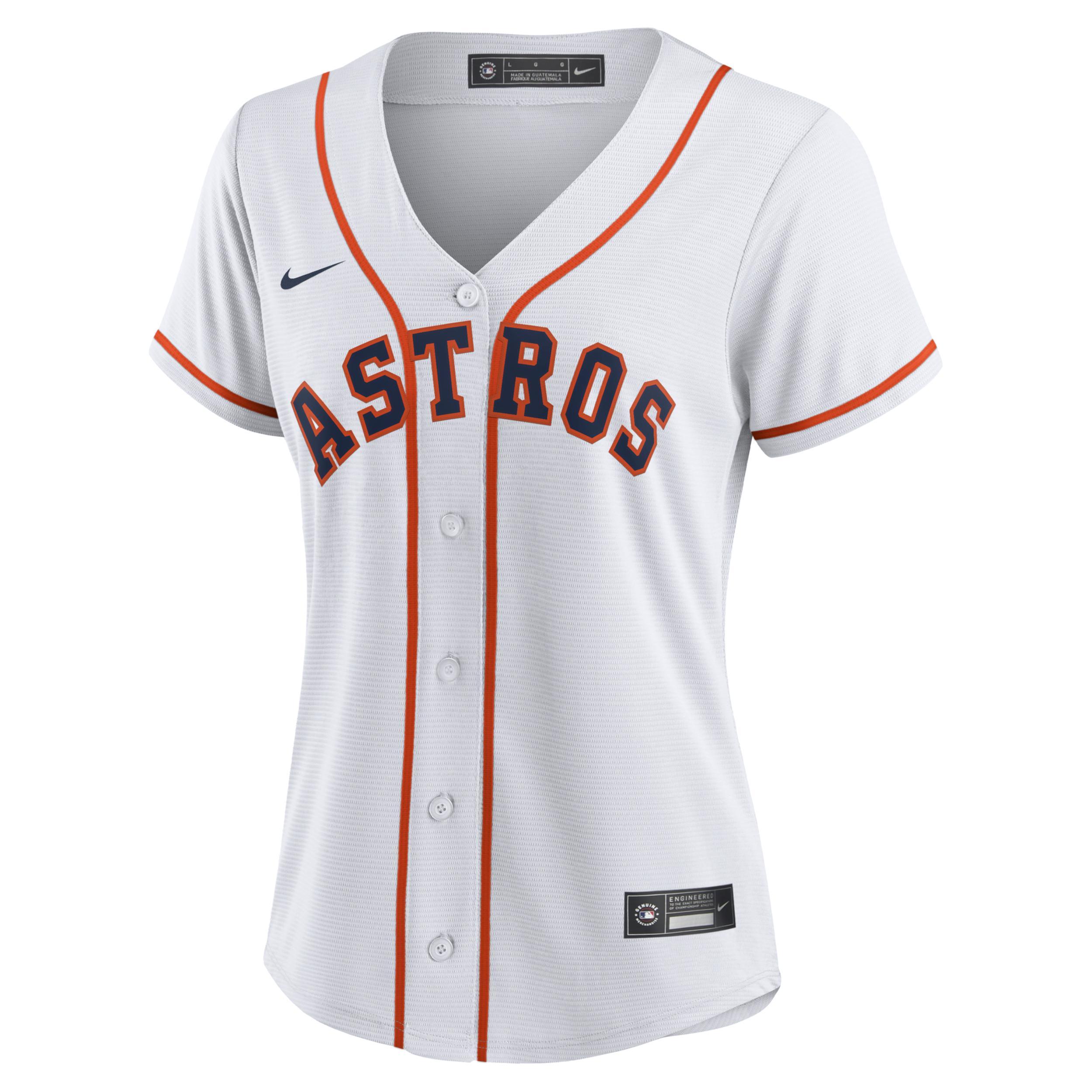Womens Nike Jose Altuve Houston Astros Home Replica Player Jersey Product Image