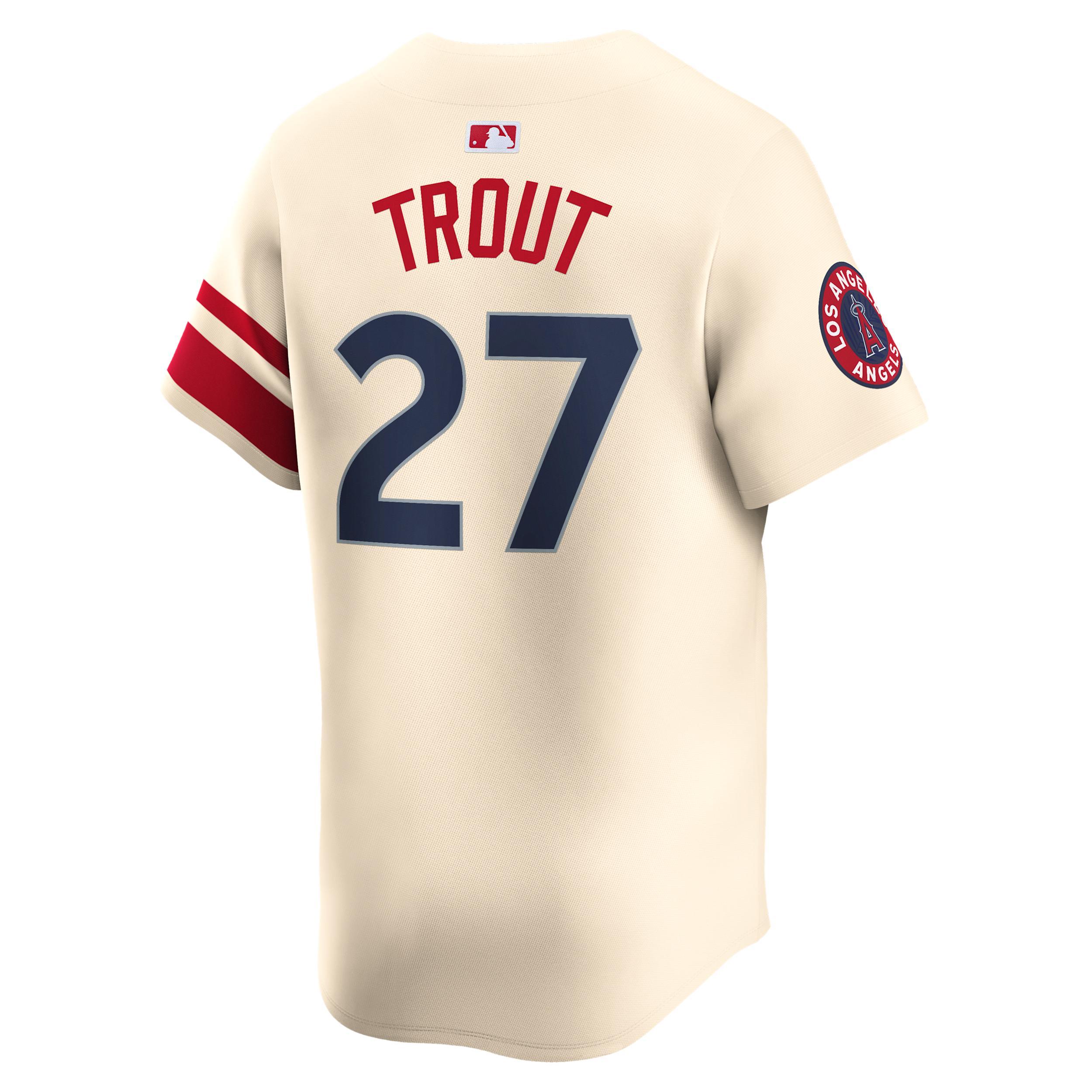Mike Trout Los Angeles Angels City Connect Nike Men's Dri-FIT ADV MLB Limited Jersey Product Image