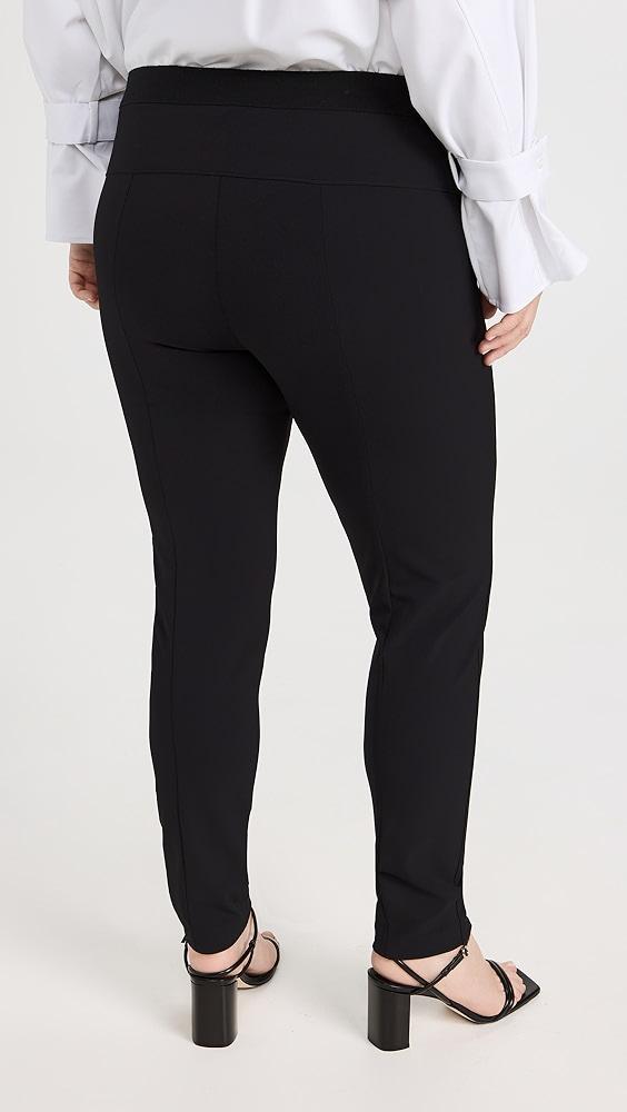 Veronica Beard Black Scuba Leggings | Shopbop Product Image