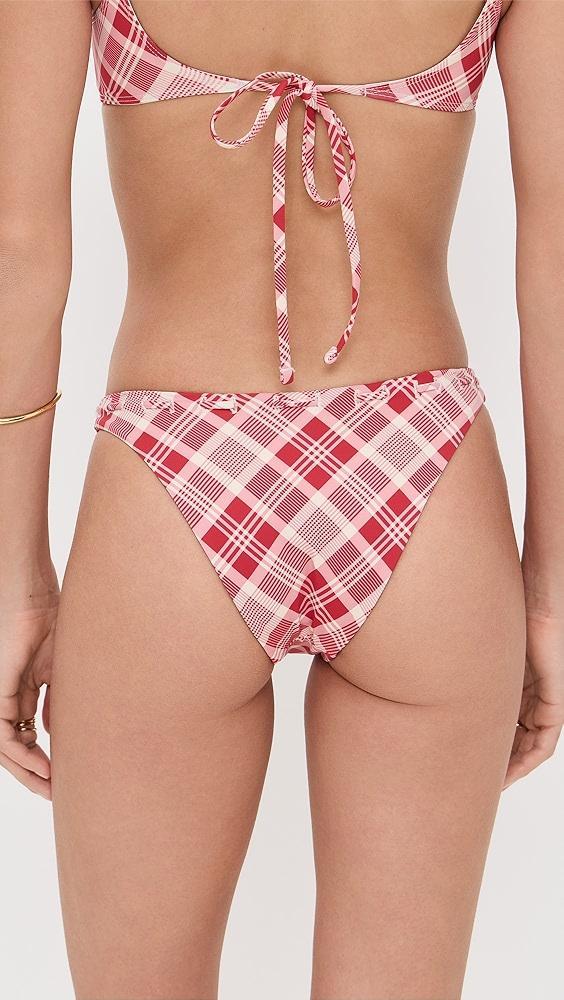 Frankies Bikinis x Bella Hadid Dove Bikini Bottoms | Shopbop Product Image