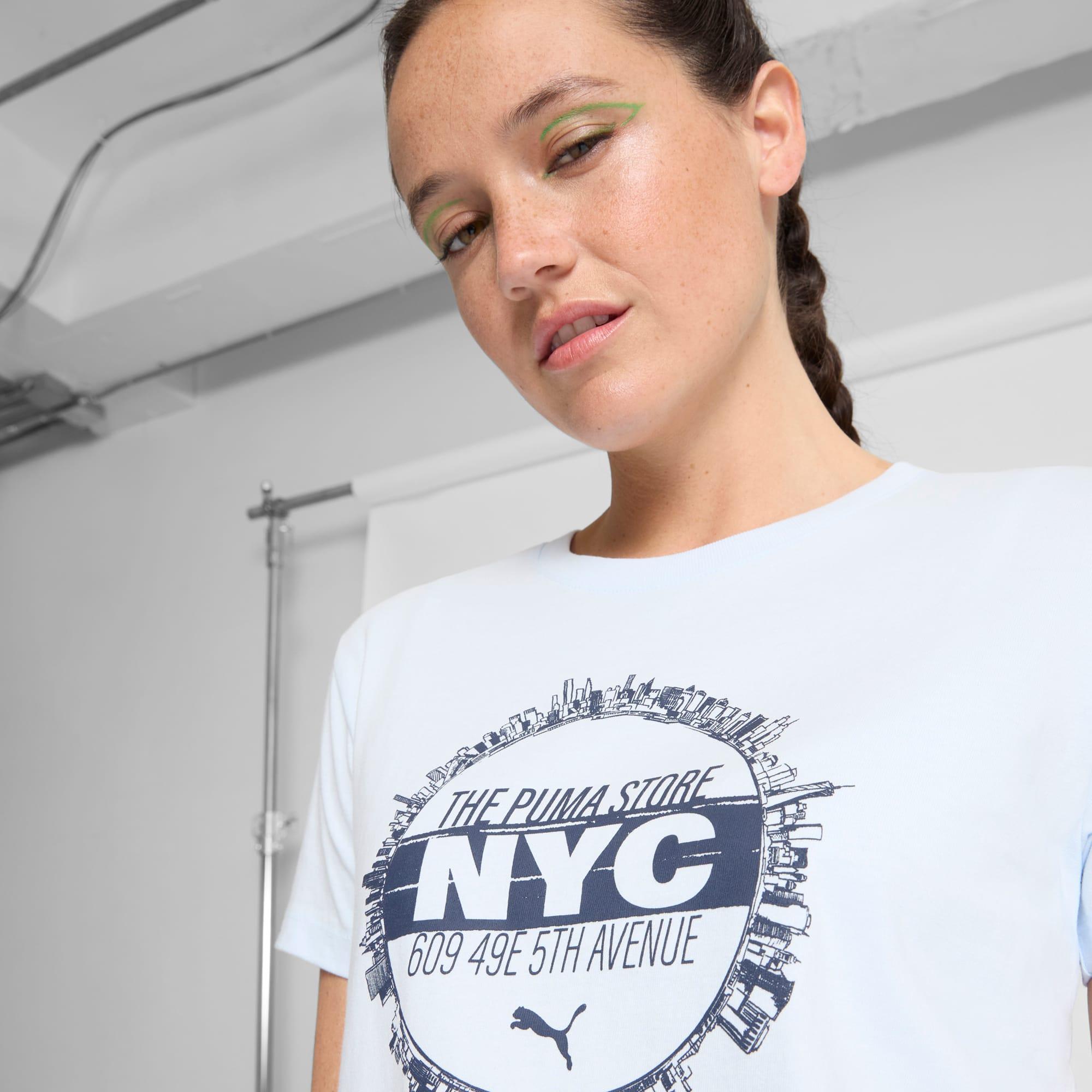 PUMA GRAPHICS NYC Skyline Women's T-Shirt Product Image