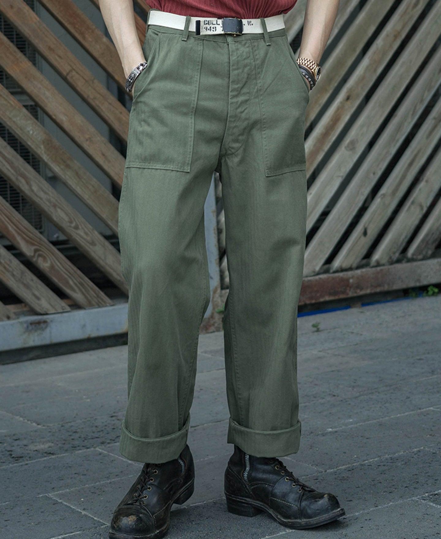 1947 1st 838A OD7 Utility Fatigue Pants Product Image