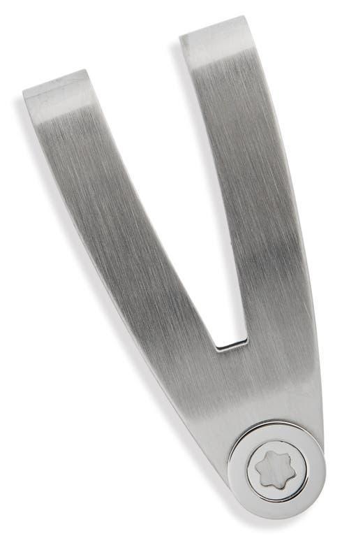 Montblanc V-Shaped Brushed Matte Money Clip Product Image