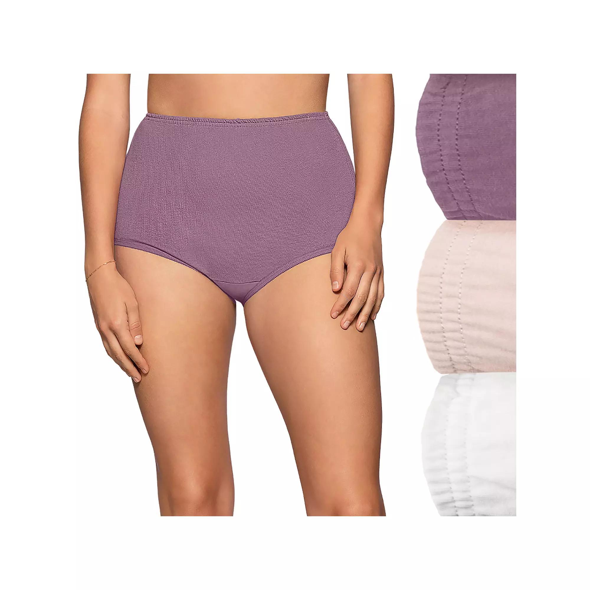Womens Vanity Fair Lingerie Perfectly Yours Ravissant 3-Pack Brief Panty Set 15711 Product Image
