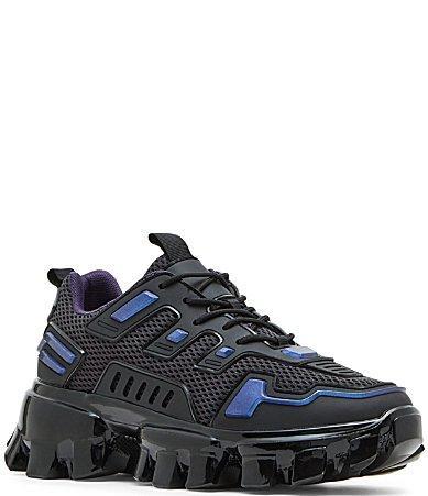 Steve Madden Mens Ponce Lace Up Chunky Sole Fashion Sneakers Product Image