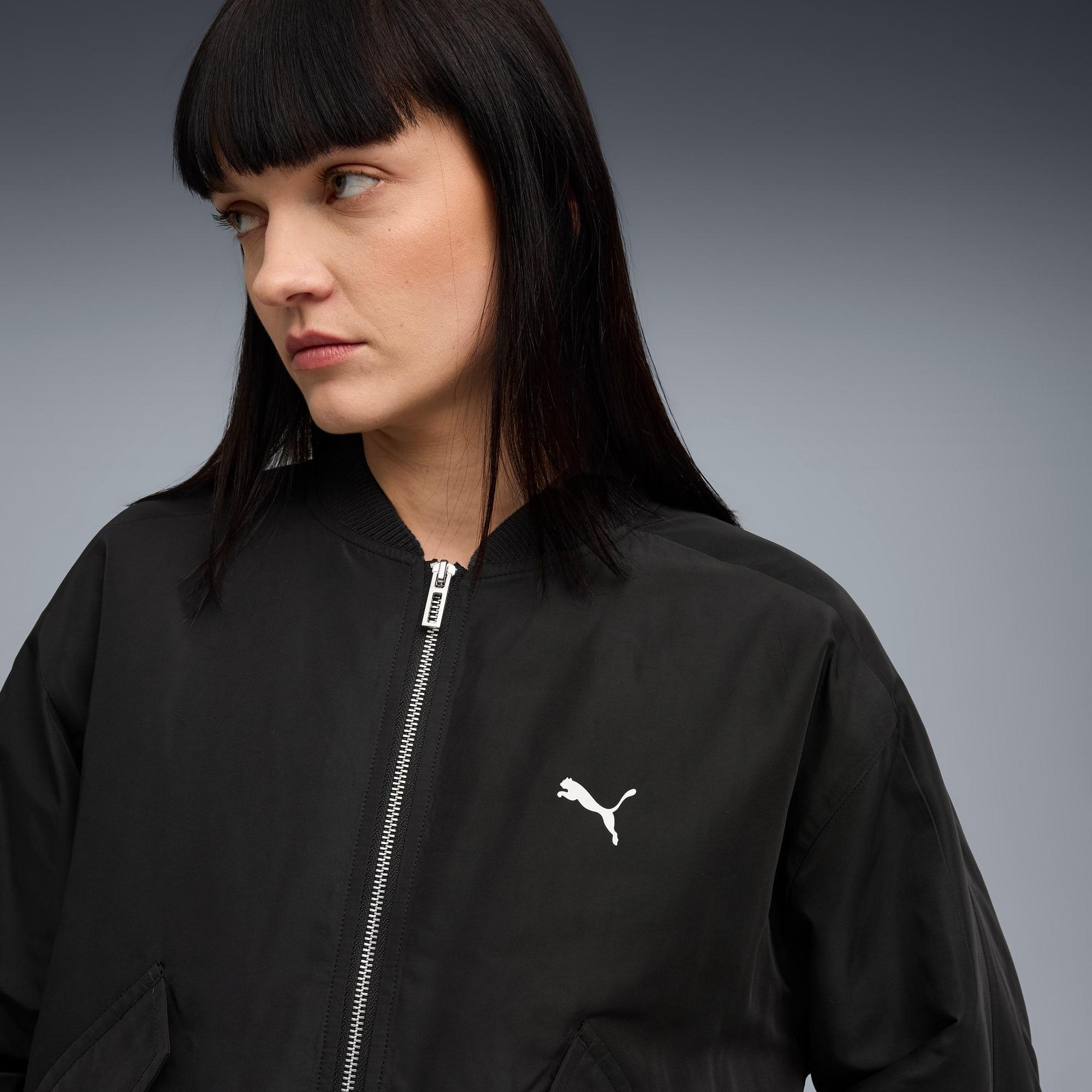 T7 Satin Bomber Jacket Women Product Image
