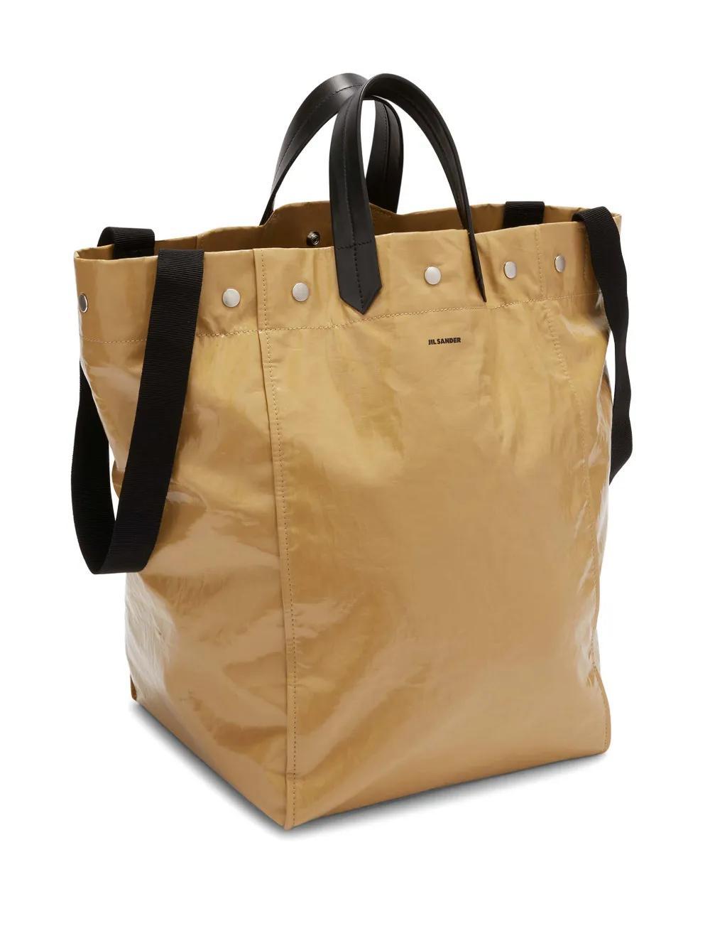 JIL SANDER Kleine 2way Tote Bag In Nude Product Image