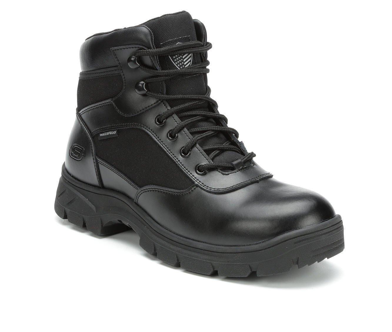 Men's Skechers Work Benen Electrical Hazard Waterproof 77526 Work Boots Product Image