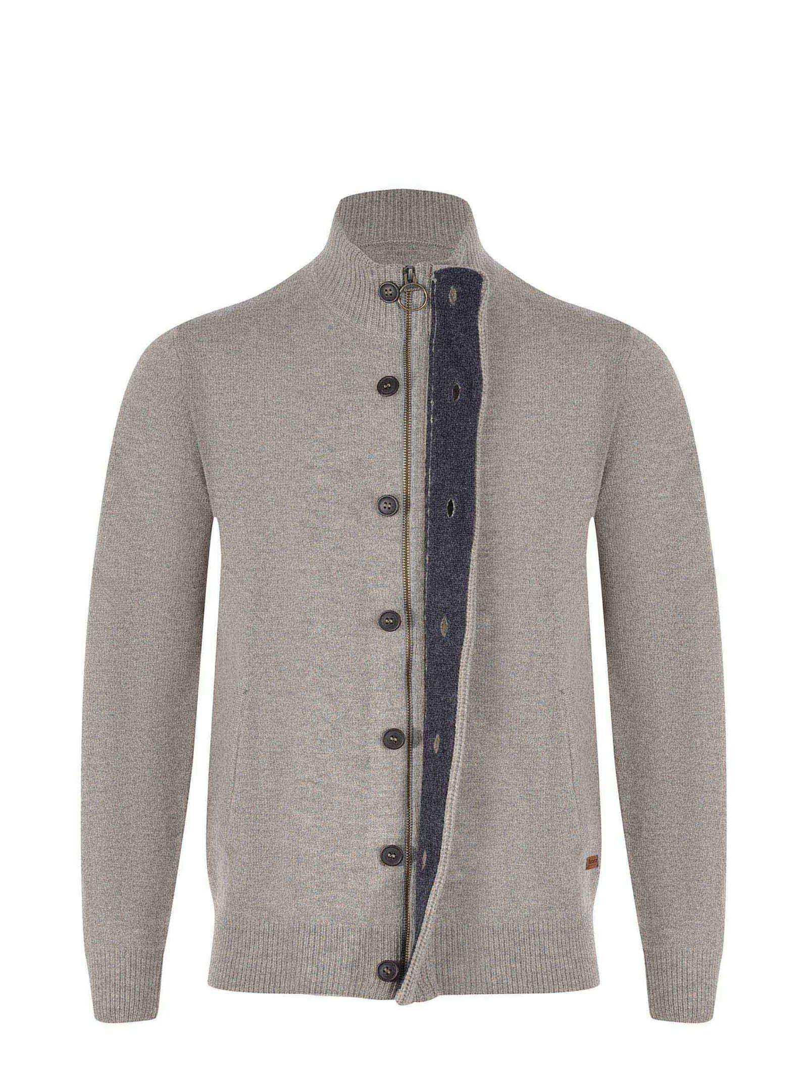 BARBOUR Sweater  Men Color Grey In St16 Product Image