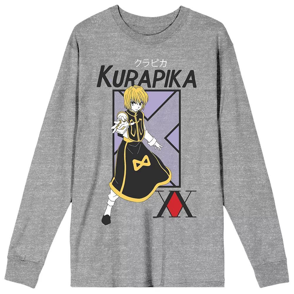 Men's Hunter X Hunter Kurapika Tee, Size: Large, Gray Product Image