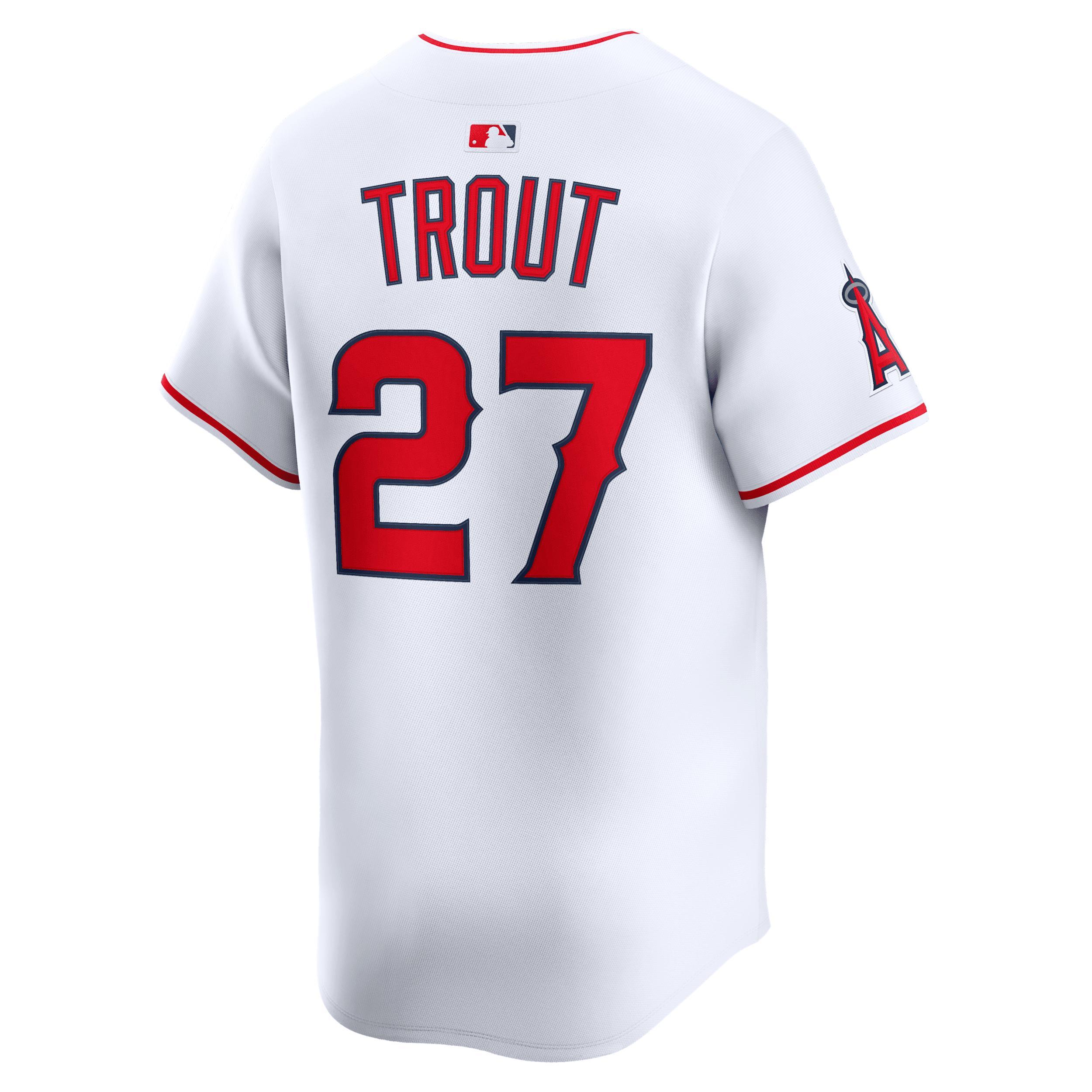 Mike Trout Los Angeles Angels Nike Men's Dri-FIT ADV MLB Limited Jersey Product Image
