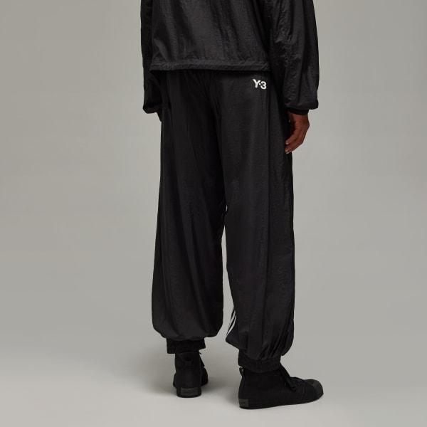 adidas Y-3 3-Stripes Nylon Shell Pants Black S Mens Product Image